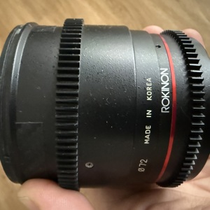 Rokinon 85mm 1.5 Cine Mount Canon